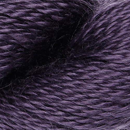 Amano Pacha, Farbe:1209 - Lila, Seide/Mohair/Schurwolle Mischung, 50g Wolle als Strang, Lauflänge ca.138 m, Nadeln 4, Wolle zum Stricken und Häkeln Cover