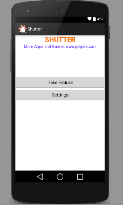 Shutter Camera Android App Shutter Hidden Camera - App on Amazon Appstore