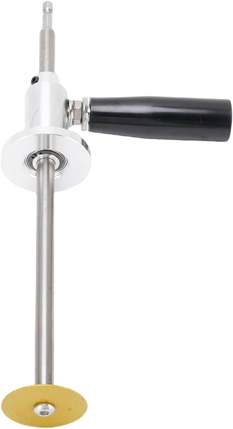 PVC Pipe Cutter with Adjustable Depth Rod, 5 Blades, Inner Tube Cutting Tool, Suitable for Plumbing Projects, HVAC Systems, Home Repairs, Quick Assembly, Clean Cuts