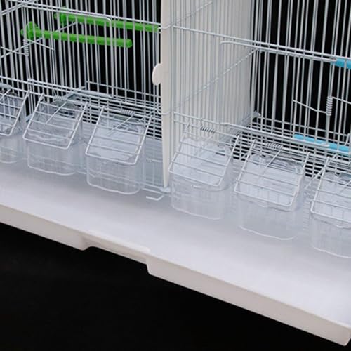 Maison pour perroquet durable en métal robuste pour calopsitte et perruche - 8