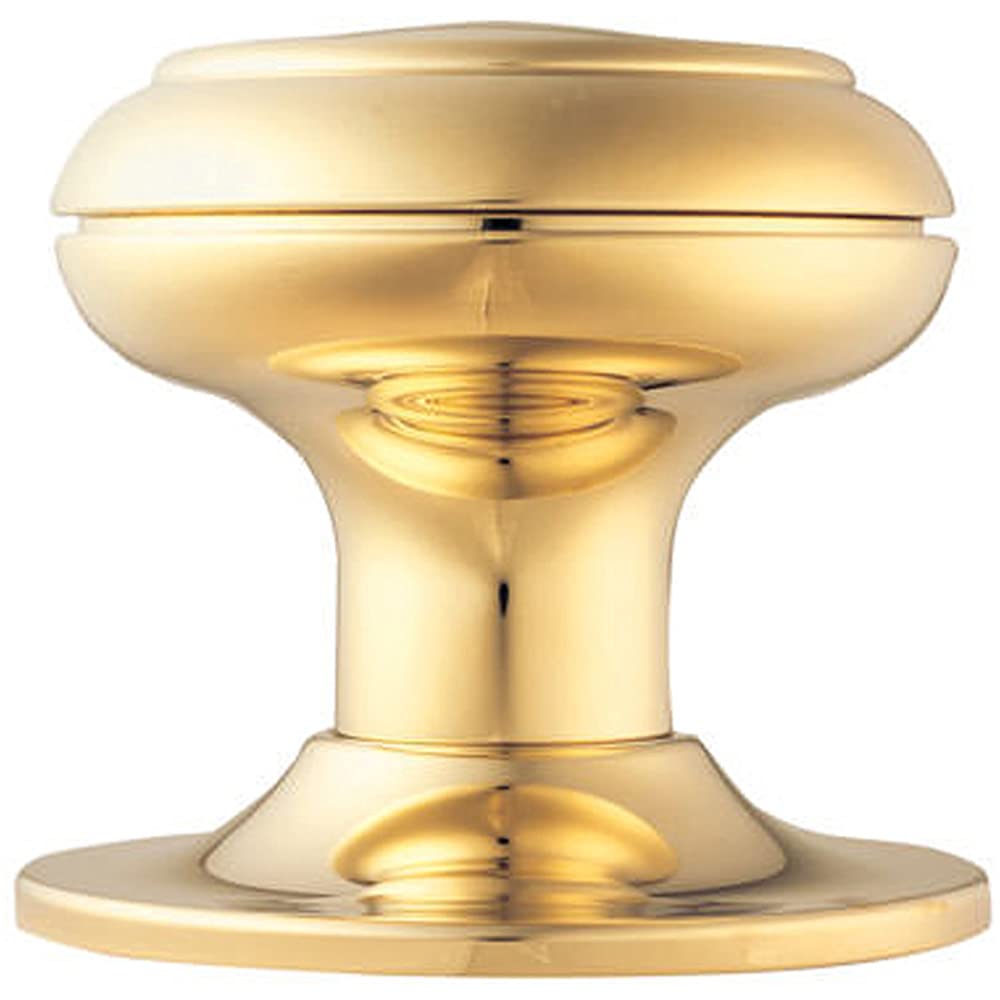 76Mm Large Centre Door Knob Stainless Brass Outdoor External Front Door Handle 5056492582208