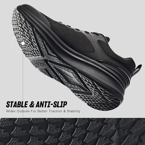 Image of ANTA Men's Ebuffer 9.0 Walking Shoes Sneakers with Cushioned Comfortable & Breathable, High-Rebound Midsole for Commuting, Jogging, Urban Walking, Workout