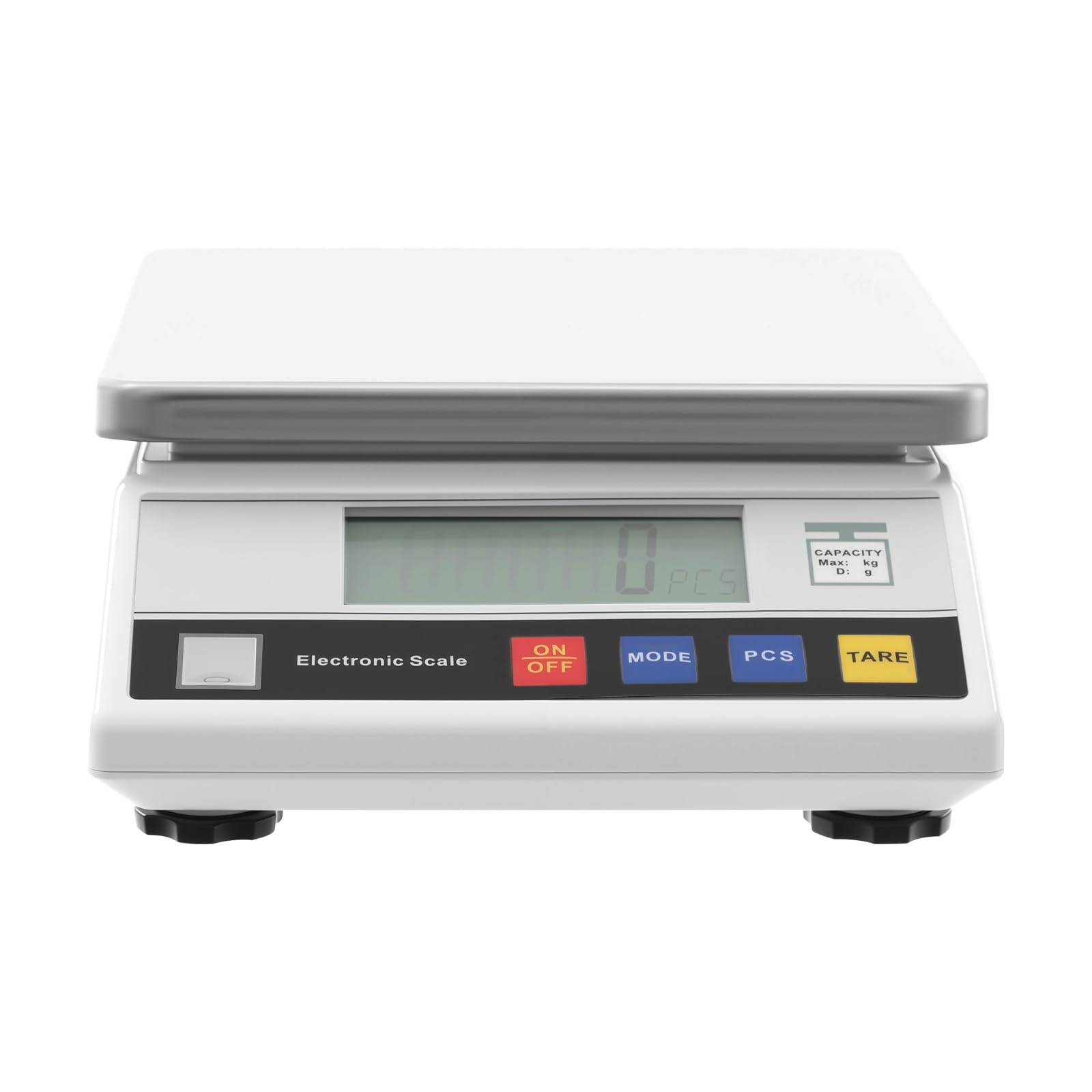küchenwaage Digital 7,5 kg, Digitalwaage mit LCD-Anzeige (0,1 g hohe Präzision), multifunktionale Präzisionswaage für Labor und Küche