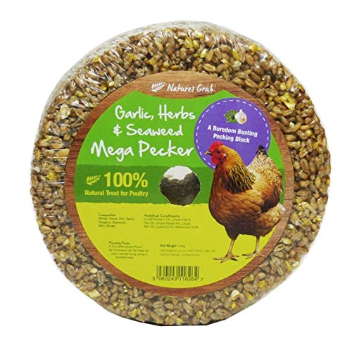 Nature's Grub Garlic, Herbs and Seaweed Mega Pecker 1.2 kg