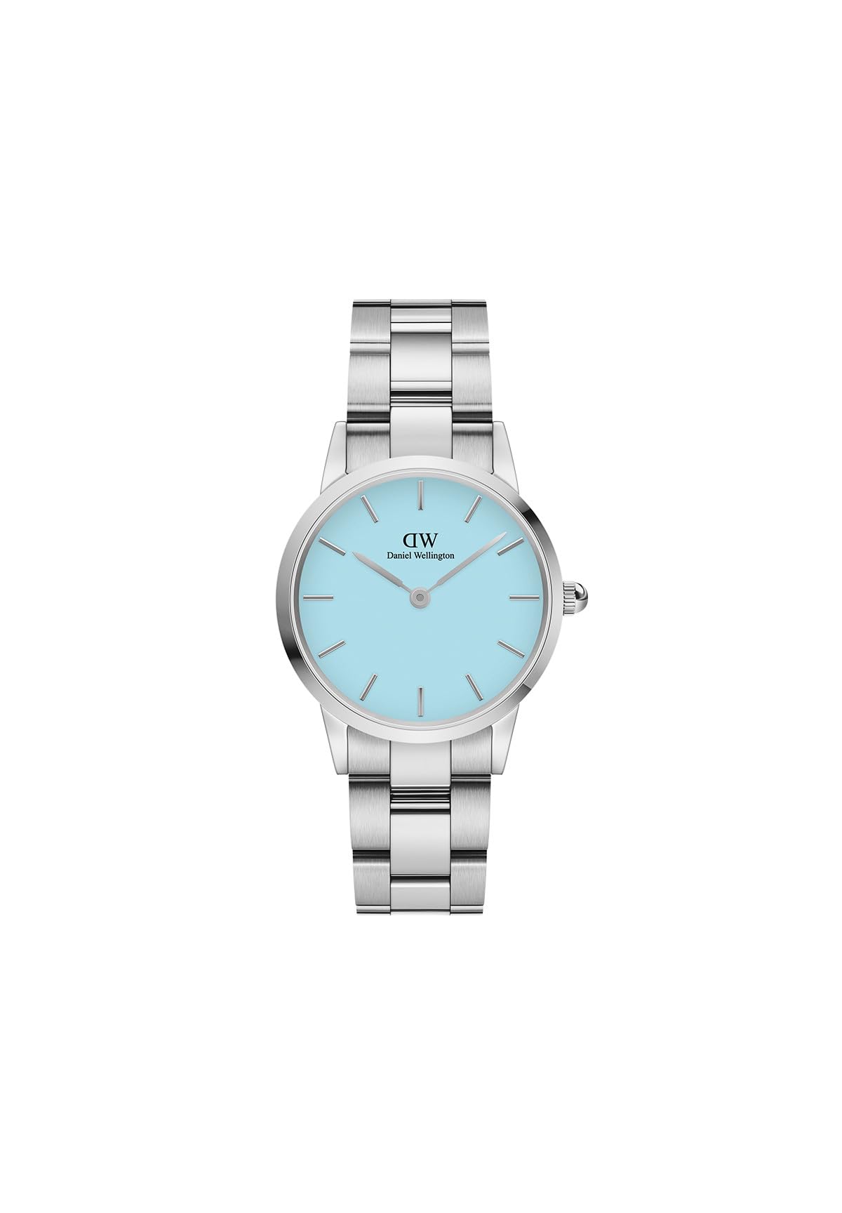 【中古品】DW Daniel Wellington ダニエルウェリントン 腕時計 ICONIC LINK PASTEL Capri ライトブルー文字盤 32㎜ クォーツ 腕回り約16cm Daniel Wellington（ダニエルウェリントン） 腕時計 Iconic Link