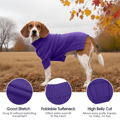 Image of Great Dane Sweater,5XL Extra Large Sweater for Giant Breed Dogs in Winter