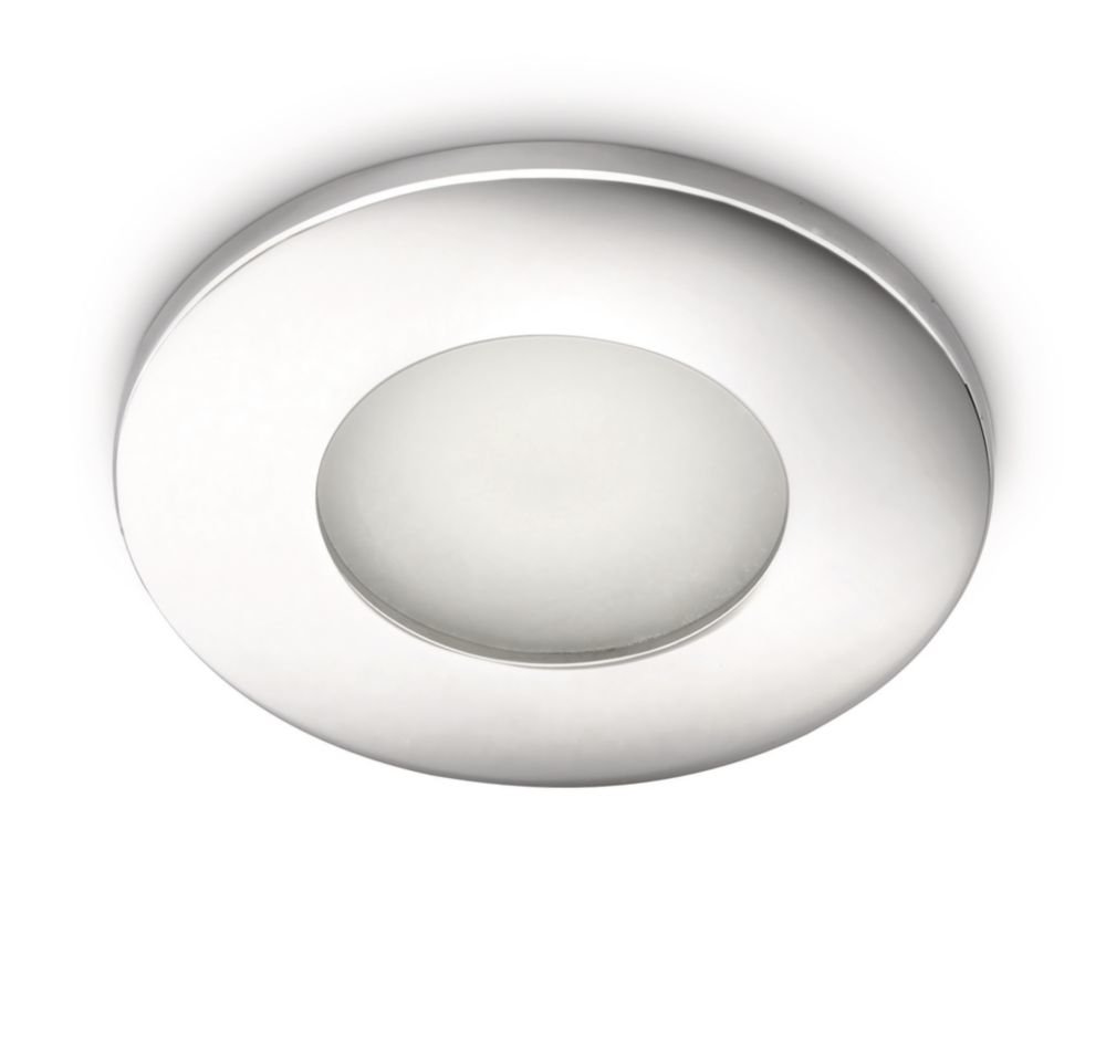 Philips Chrome Mybathroom Wash Bathroom Recessed Spotlight (Includes 1 X 35 Watts Gu10 Bulb)