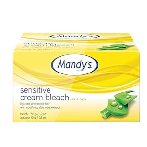 Mandy’s Sensitive Cream Bleach – For Face, Arms and Body 36g + 12g