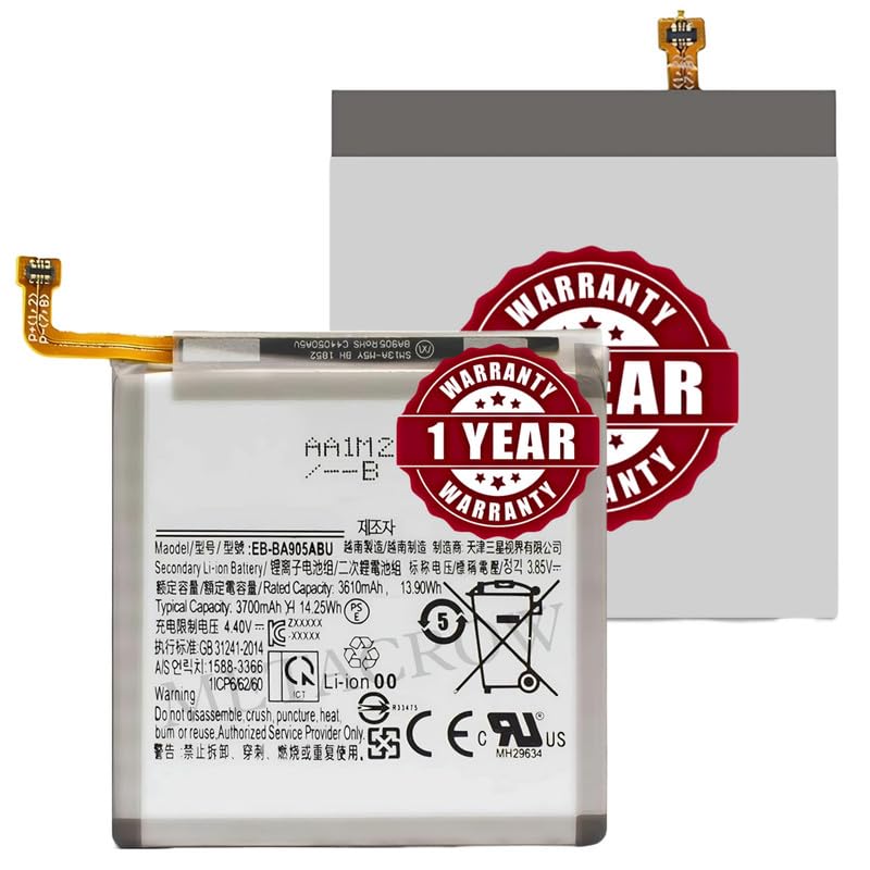 Image of Original EB-BA905ABU Battery Compatible for Samsung Galaxy A80 (SM-A805F) - (3700mAh) - 1 Year Warranty JK1