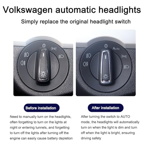 Sensor de faros automaticos para VW Transporter T7 interruptor inteligente de luces 5GG941431D 3