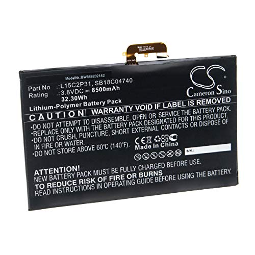 vhbw Batterie Compatible avec Lenovo Yoga Book YB1-X90L (ZA0W0022DE), YB1-X91F, YB1-X91F (ZA15) Laptop (8500mAh, 3,8V, Li-polymère)