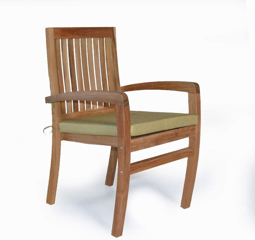 Indonesian Grae A Teak Outdoor Patio Dining Set with Chairs and Table (Smith Rectangle. Ext Table, 11 - Piece)