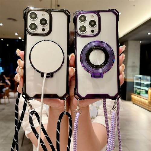 Coque magnétique iPhone 12 11 13 14 15 Pro Max contre chutes - 6