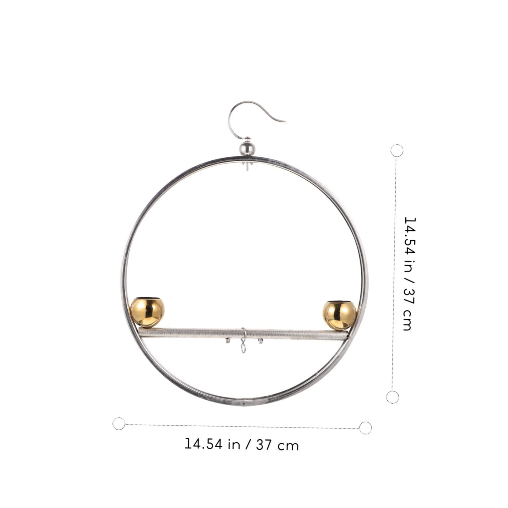 BESTonZON 1Pc Bird Playing Stand Durable Rack for Parrots for Training Exercise for Bird Cages Interactive Play with Pet Birds