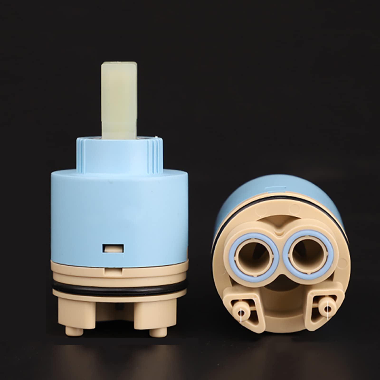 Reemplazo De Cartucho De Grifo Mezclador Cartuchos De Válvulas De Repuesto, Cartucho De Grifo De 40 Mm, Válvula De Cartucho De Disco Cerámico De Agua for Grifos Monomando Monomando De Baño O