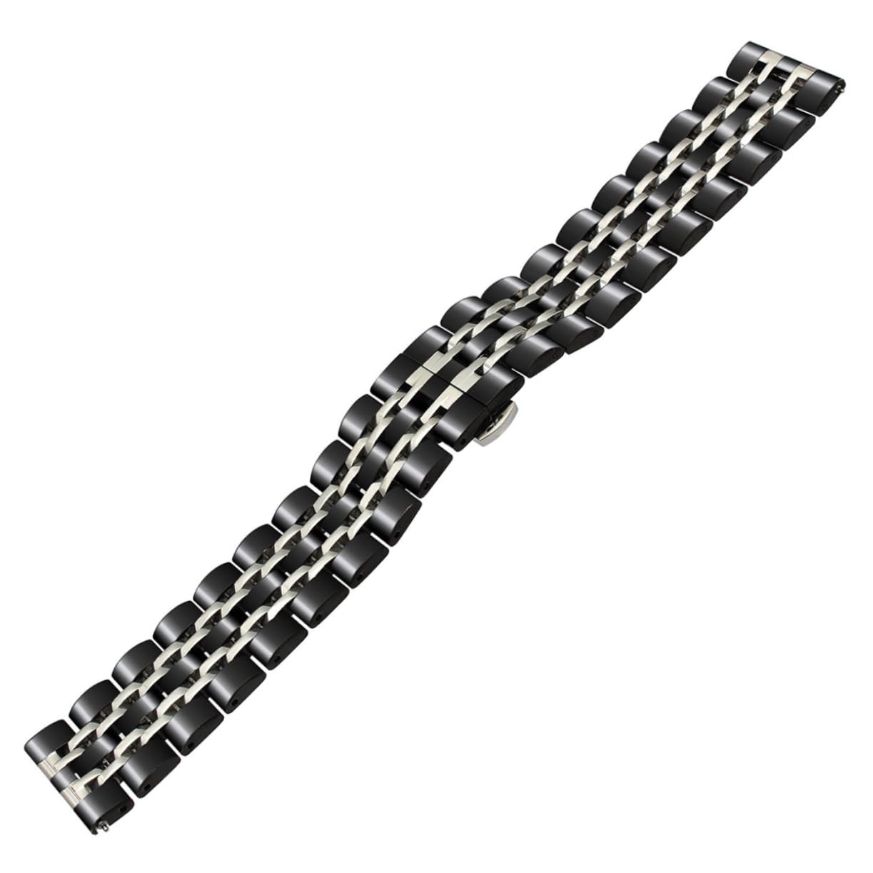 Artibetter 3 Piezas correa de reloj de acero inoxidable correa de reloj inteligente correas de cuentas engranaje correas de reloj correa de reloj de moda reemplazo de correa de reloj