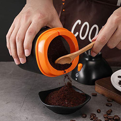 Zwbfu Moedor De Café,Moedor de café, moinho de rebarba ajustável de aço inoxidável ， Moedor de feijã