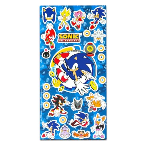 Set de 2 bolígrafos Sonic The Hedgehog con adhesivos miniatura 4