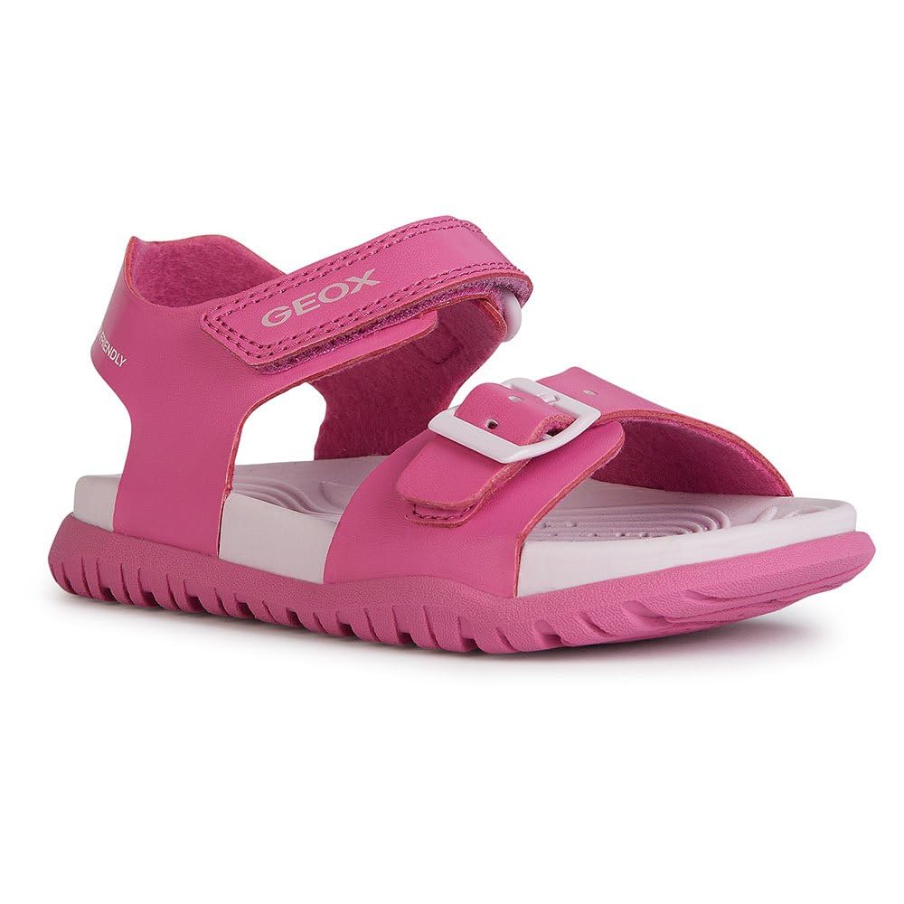 Geox Mädchen J Fusbetto Gi Sandal