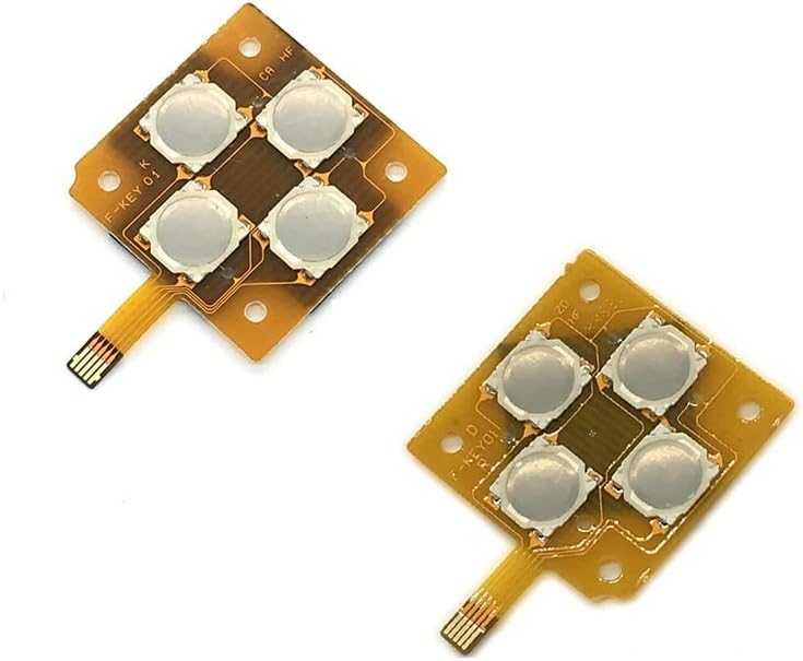YANHAO [Video Game Parts] 5Pcs for New 3DS Or New 3DS XL LL 2015 Version Direction Cross Button Left Key Keyboard Flex Cable [Replace] (Color : for New 3DS)