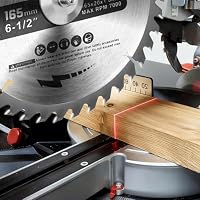Flintronic Sägeblatt 165mm für Winkelschleifer, Kreissägeblatt 165 x 20 mm – Ansicht 7