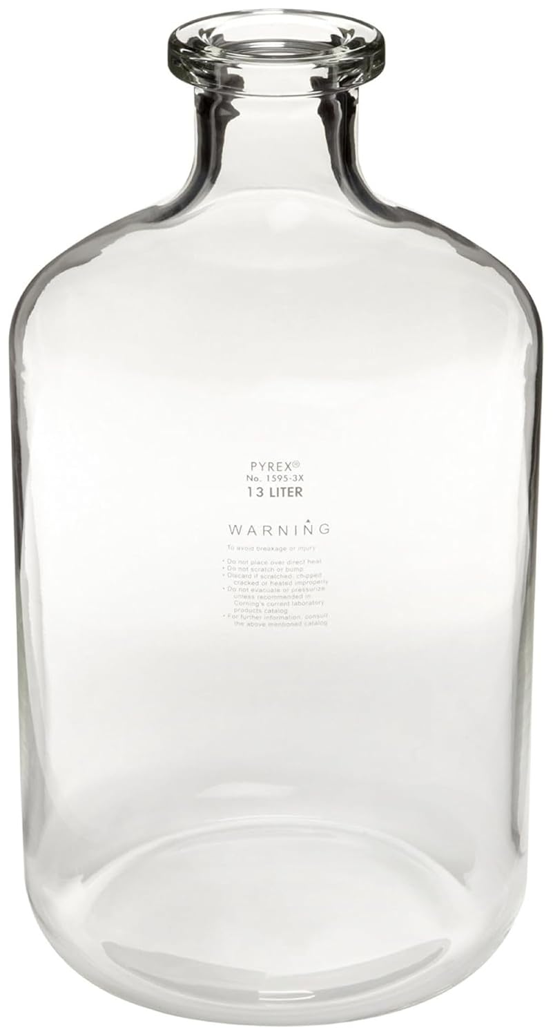 Pyrex 9L Serum Bottle with Tooled Neck 1585-9L (Single)