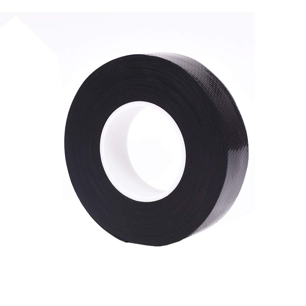 Nastro Sigillante Butilico Office Tape - Nastro Isolante Elettrico Impermeabile Nastro Isolante in Gomma Ad Alta Pressione Nero Nastro di Riparazione Ad Alta Temperatura,1kv-10 Rolls