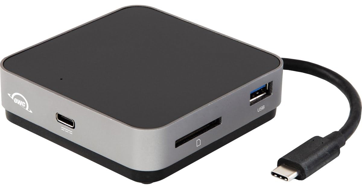 Amazon.com: OWC Travel Dock USB C Docking Station, 4k Resolution 