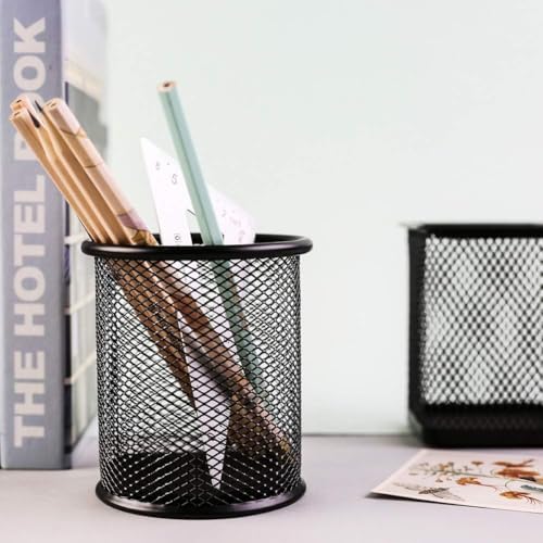 kit porta caneta kit Organizador De Mesa Escritório Aramado, Porta Caneta Lápis Clips bloco de notas