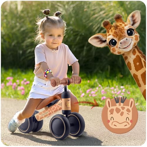 Bicicleta infantil y andador para niños de 1 año ligero con protección de impacto Ricokids 6