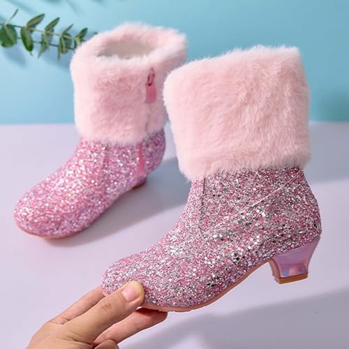 Chaussons fourrure souple pour protéger les pieds de bébé du froid - 4