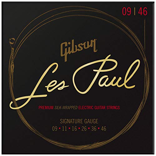 Gibson Les Paul Premium Electric Guitar Strings, Signature Gauge