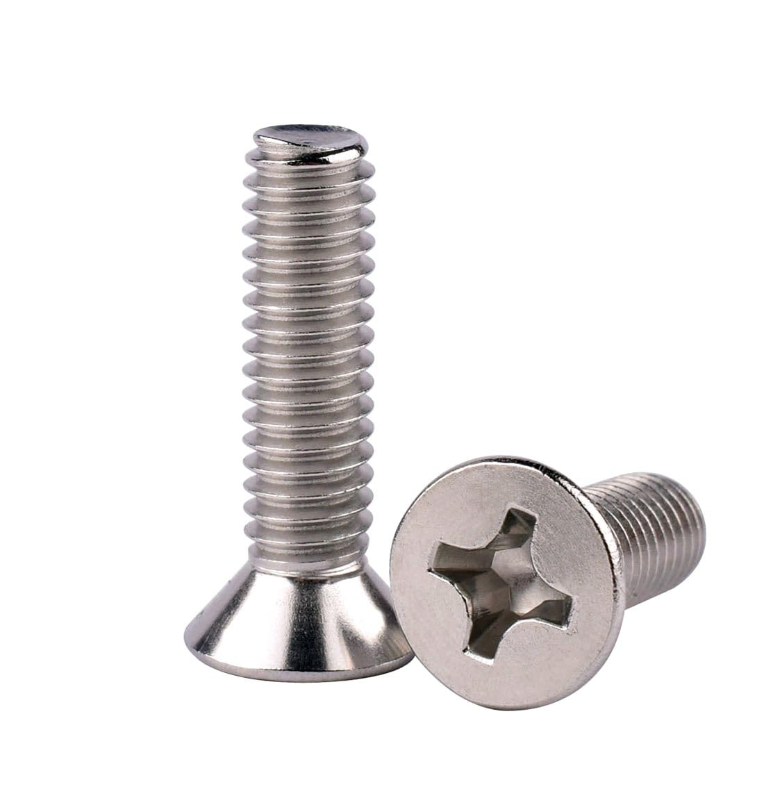 Stainless Steel Machine Screws - 40 Pcs -15 Stainless Steel Machine Screws - 40 Pcs -15
