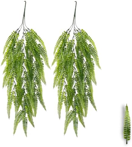 Kit 2 Pendente de Samambaia Artificial Para Casa e Decoração Inte...