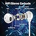 WamGra USB C Headphones, HiFi Stereo Type C Earbuds USB C Earphones with Mic & Volume Control Compatible with iPhone 16 15,Google Pixel 8 7 6,OnePlus 10 9,MacBook,iPad Pro,Samsung Galaxy S23 S22 S21