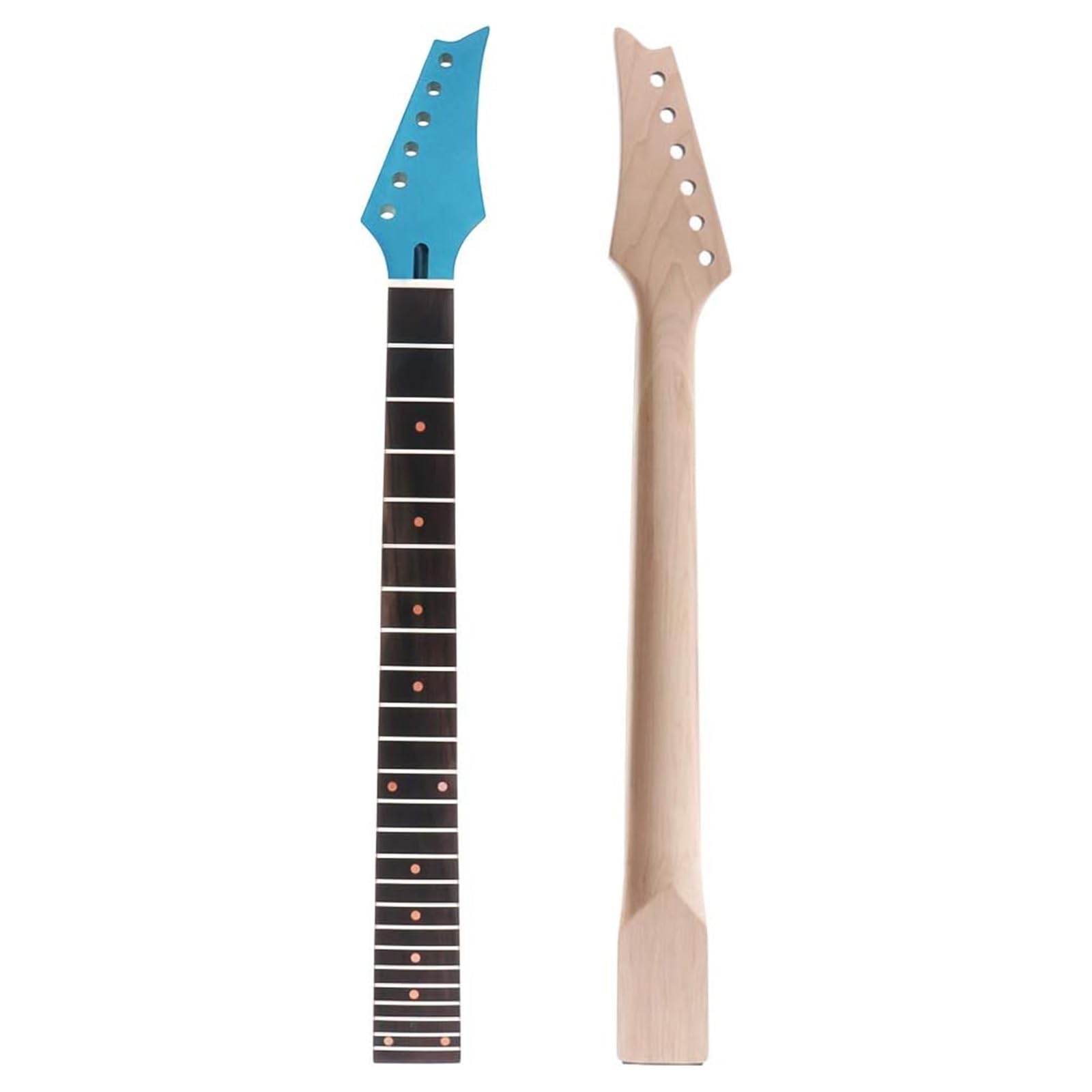 Liscio Playability 24 Fret Chitarra Elettrica Paletta Legno Chitarra Collo con Tastiera Chitarre Elettriche Accessori Colli Sostituzione
