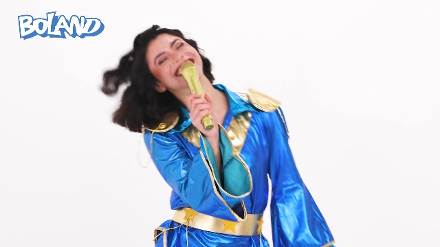 Boland - Costume Dancing Queen pour femmes, 3 pièces, costume de carnaval pour une fête à thème, Halloween ou le carnaval, chanteur, superstar Boland - Costume Dancing Queen pour femmes, 3 pièces, costume de carnaval pour une fête à thème, Halloween ou le carnaval, chanteur, superstar