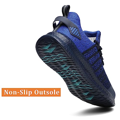 Image of Steel Toe Shoes for Men and Women Comfortable Lightweight Work Safety Shoes Puncture Proof Slip Resistant Indestructible Sneakers Construction Work Utility