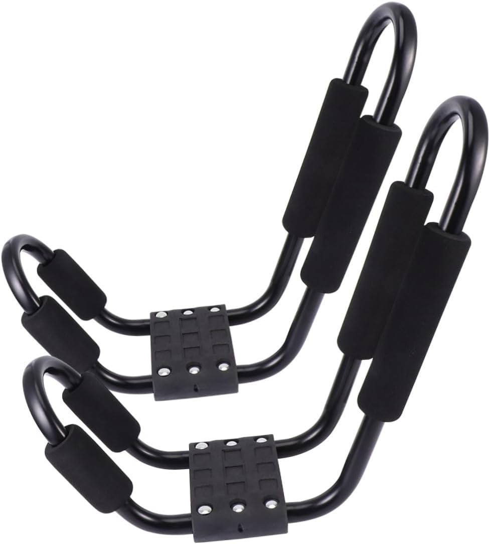 GALPADA 2pcs Kayak Roof Rack Set for Canoe and Sup – Heavy-Duty Car Roof Frame with Detachable Design, Universal Luggage Rack for SUV and Truck Rooftop Outdoor Storage