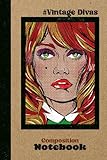 vintage diversity oakland park fl 33309  Vintage Divas Composition Notebook