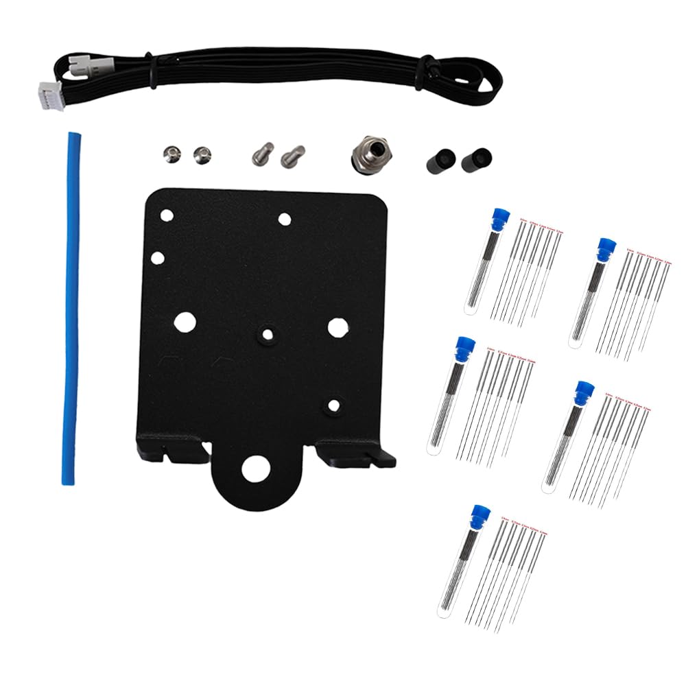 Ender 3 Direct Drive Upgrade Conversion Kit, 3D Printing Accessory Extruder Metal Cover,for Ender 3,CR-10,CR-10S Proximity Extruder Holder, with 9 Different Sizes of Cleanable Nozzle Tools.