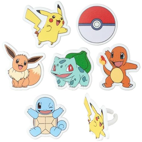Anime 24 pack of themed cupcake rings for parites of all kinds.