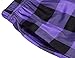 Ekouaer Girls Soft Pajamas Pants Cute Print Pattern PJ Bottoms Comfortable Lounge Long Pants with 2 Pockets Purple Plaid