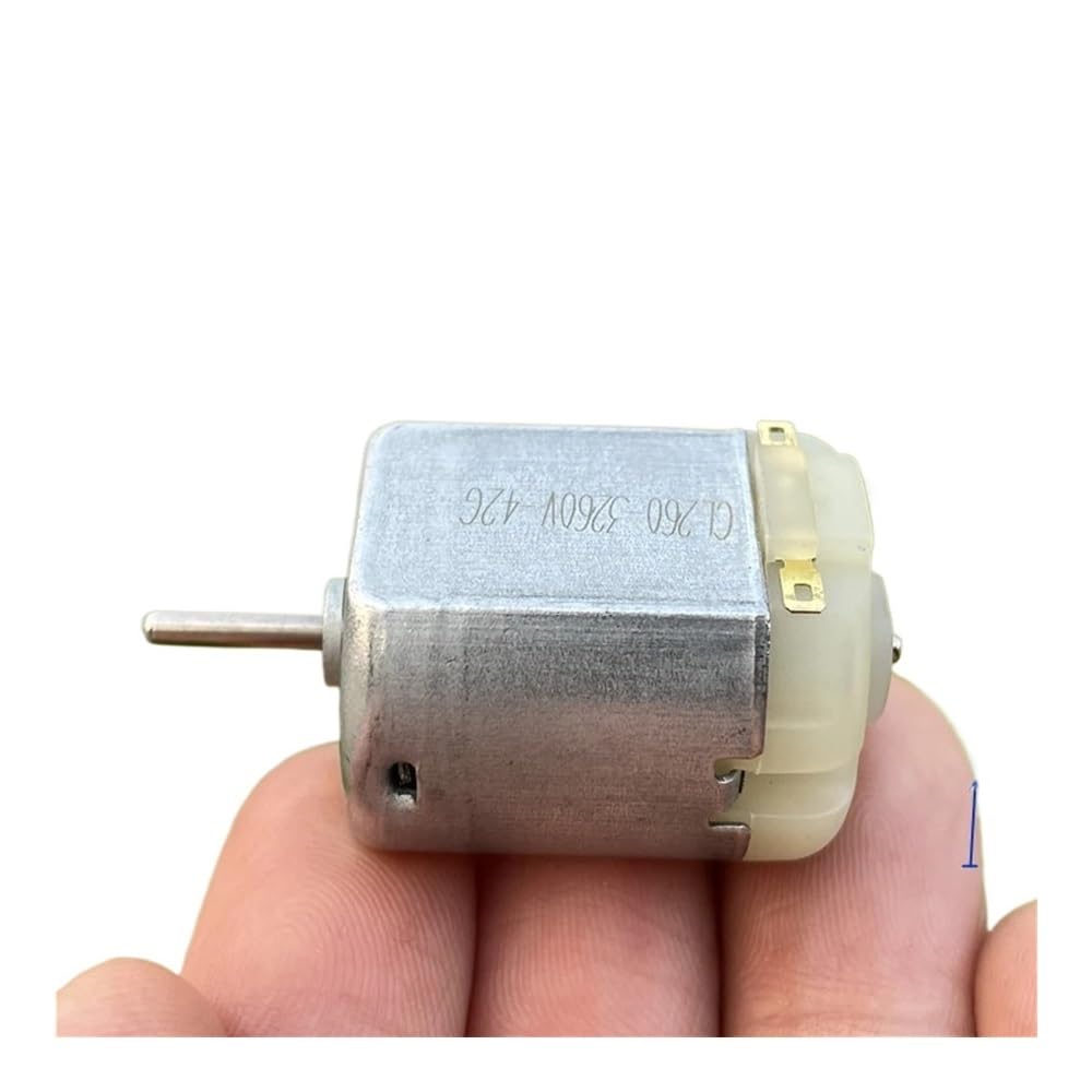 HSMQUBDBX DC 3V-6V 260-3260/42 Electronic Starter 19500RPM Carbon Brush 260 Flat Electronic Starter Student for Electronic Car Ship Model