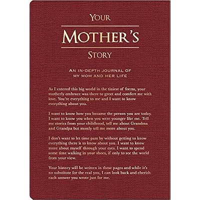 Piccadilly Your Mothers Story | Guided Family Journal | Inspirational Quotes & In-Depth Questions | 204 Pages, Model Number: 9781620091500