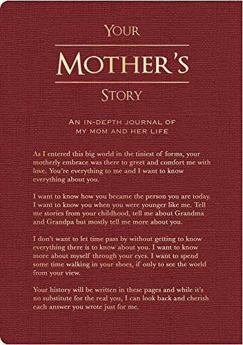 Piccadilly Your Mother’s Story | Guided Family Journal | Inspirational Quotes & In-Depth Questions | 204 Pages, Model Number: 9781620091500 #TOP1