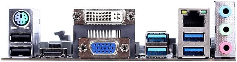 Rear I/O panel of the COLORFUL Battle-AX B550M-HD PRO V14 motherboard