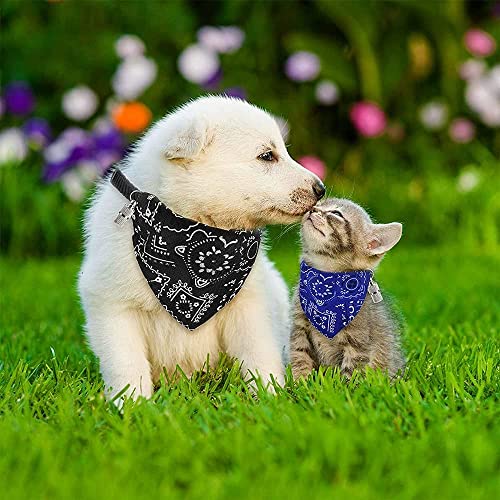 Hunde Halstuch, Taozoey 3 PCS Haustier Dreieck Lätzchen, Hund Bandana Schal, Halstuchhalsband für Haustiere, Katzen Bandana, Halstuch Hund für Kleine und Mittelgroße (L)