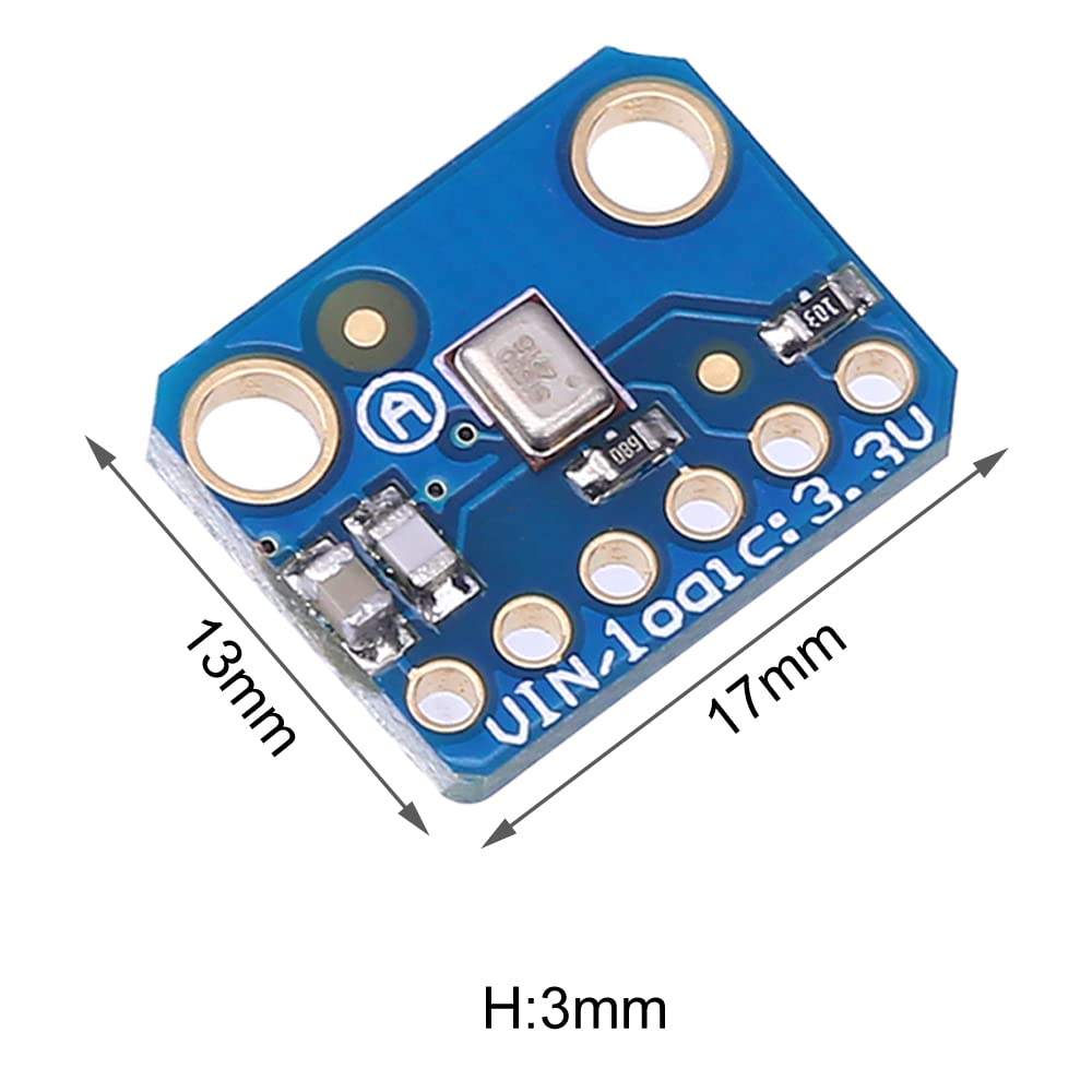 2 pièces SPH0645 I2S MEMS Module de Carte de capteur de Sortie de Microphone SPH0645LM4H DC 1.6-3.6V
