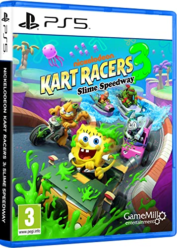 Nickelodeon Kart Racers 3 Slime Speedway 3 PS5 Neuf - vue 6